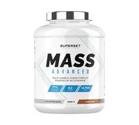 Superset Nutrition - Mass Advanced (2,5kg) - Gainer - Favorise le gain de masse musculaire et la récupération, apport important en calories + Vitamines - Énergie et digestion améliorées - Choco-Nut