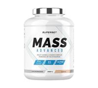 Superset Nutrition - Mass Advanced (2,5kg) - Gainer - Favorise le gain de masse musculaire et la récupération, apport important en calories + Vitamines - Énergie et digestion améliorées - Cookies