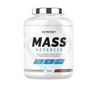 Superset Nutrition - Mass Advanced (2,5kg) - Gainer - Favorise le gain de masse musculaire et la récupération, apport important en calories + Vitamines - Énergie et digestion améliorées - Chocolat