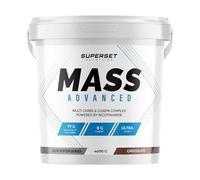 Superset Nutrition | Mass Advanced (4kg) | Gainers | Gainer grand format pour encore plus de masse ! - Chocolat
