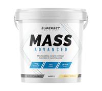 Superset Nutrition | Mass Advanced (4kg) | Gainers | Gainer grand format pour encore plus de masse ! - Vanille Crémeuse