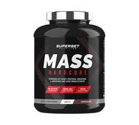 Superset Nutrition | Mass Hardcore (2,25kg) | Gainers | Formule choc : glucide complexe + whey + créatine - Chocolat