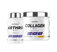 Superset Nutrition | Pack Mobilité - Arthro Max (100 Caps) - Collagen Max (350g) Tropical | Le pack parfait pour des articulations au top !