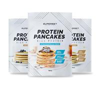 Superset Nutrition | Pancakes Proteines Natural (2x750g) Pancakes Proteines Stracciatella-coco (1x750g) | Les must-have du petit-déjeuner !