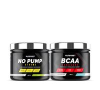 Superset Nutrition | Programme Intensif Training - Bcaa Hardcore Tutti Frutti - No Pump Xtreme Mojito | Favorise la construction musculaire et booste l'intensité des trainings en 6 semaines