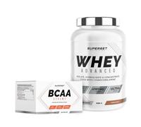 Superset Nutrition | Programme Muscle Recovery - 100% Whey Proteine Advanced 900g Choco-nut - Bcaa Xtreme | Récupération musculaire optimale en 4 semaines.