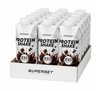 Superset Nutrition | Protein Shake (15x250ml) | Boissons protéinées | Ta réserve de shakes protéinés gourmands - Chocolat