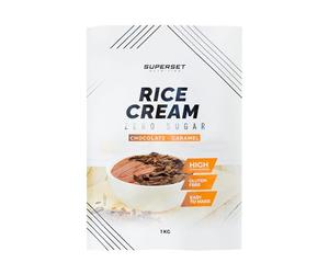 Superset Nutrition | Rice Cream (1kg) | Crèmes de riz | Délicieuse crème de riz faible en sucres - Chocolat Caramel