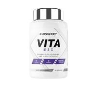 Superset Nutrition - Vita Max (60 Caps) - 12 vitamines et 9 minéraux - Enrichi en Spiruline et L-glutathion