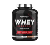Superset Nutrition - Whey Hardcore (2kg) - Combo explosif de Whey, Créatine et Taurine Zinc et Vitamine D3 - Plus d'intensité dans les entraînements, Digestion optimisée - Praliné Noisette