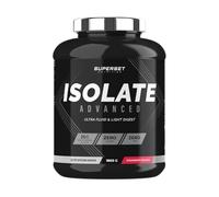 Superset Nutrition - Zero Isolate Advanced (1,8kg) - Whey Isolate - 25g de protéines par portion - 0 sucre, 0 graisse - Teneur réduite en lactose - Ultra-filtrée, enrichie en L-Glutamine - Fraise