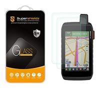 Supershieldz Lot de 2 protections d'écran en verre trempé pour Garmin Montana 750i/700/700i - Anti-rayures, sans bulles