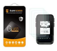 Supershieldz Lot de 3 protections d'écran en verre trempé pour Garmin eTrex Solaire, anti-rayures, sans bulles