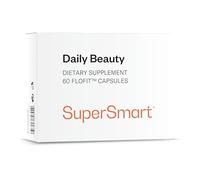 Supersmart - Daily Beauty - Riche en Biotine, Huile d’Avocat, Viamine B3, Zinc et Peptides de Collagène Verisol® - Contribue à la Santé de la Peau et des Ongles | Sans OGM - 60 FLOFITE capsules