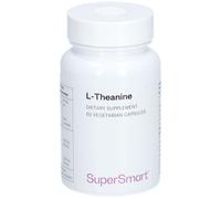 L-Theanine - Aide à Favoriser un Etat de Relaxation Sans Somnolence - Contribue à Améliorer l'Attention et la Concentration - L-Théanine brevetée - Vegan - Sans Gluten - Supersmart