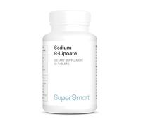 Supersmart - Sodium R-Lipoate (Sel de Sodium de l’Acide R-Alpha-Lipoïque) - Antioxydant | Sans OGM - 60 Capsules Végétariennes