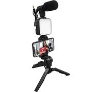 Supersonic SC-2910VK V-Logging Kit pour Smartphones en Direct/Maquillage avec éclairage LED à intensité Variable pour TikTok/Youtube/Instagram/Zoom