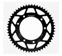 Supersprox Couronne arrière Derbi/Yamaha RFE1131X53BLK 420x53 Acier Argenté 53 dents