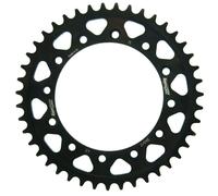 Supersprox Steel Yamaha 520x43 Rfe2452x43blk Rear Sprocket Argenté 43t