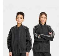 Superstar Loose Denim Track Top noir 164