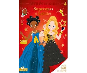 Superstars à habiller - Clémentine Dérodit - Deux Coqs D'or - broché - Document jeunesse