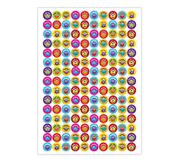SuperStickers Autocollants de récompense monstre (1500 autocollants de 16 mm) - DAS12325