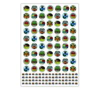 SuperStickers Autocollants « Sparkling Bugs and Friends » (1310 x 25 mm/10 mm)