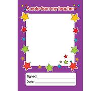 SuperStickers Bloc-notes de louange pour les enseignants « A Note from My Teacher ». 60 feuilles.