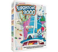 Asmodee Space Cowboys Superstore 3000 - Jeu de Société Stratégique et Futuriste - Construction de Centre Commercial Intergalactique - 2 à 4 Joueurs - A partir de 10 Ans - Durée de 30-45 Minutes