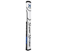 SuperStroke Traxion Golf Putter Grip Mixte, Rouge/Blanc/Bleu, Flatso 1.0