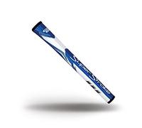 SuperStroke Zenergy Pistol GT Tour Grip de putter - Technologie Spyne améliorée, forme de pistolet classique avec confort sans effilé Bleu/blanc