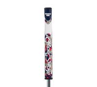 SuperStroke Zenergy - Tour 2.0 - Grip de putter de golf non conique, technologie Spyne améliorée, Tech-Port et texture multi-zones innovante, motif camouflage rouge/blanc/noir