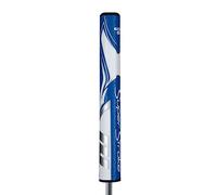 SuperStroke Zenergy - Tour 3.0 - Grip de putter de golf non conique, technologie Spyne améliorée, Tech-Port et texture multi-zones innovante, bleu/blanc