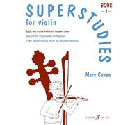 Superstudies for violin, book 1 : Etudes originales et très faciles pour les jeunes musiciens pour
