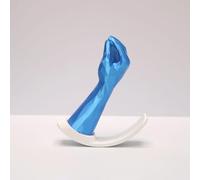 Superstuff Art mural imprimé en 3D Italien bleu ciel - Salle de séjour - Montage mural - 3D imprimé