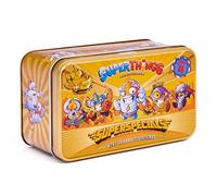 Superthings Gold Series 4 comprend l'ultra aro (Kid Kazoom), les 2 leaders dorés, les 6 capitaines argentés et les 2 blasterjets dorés