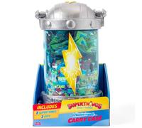 SUPERTHINGS KAZOOM Power - Carry Case - Capsule en Forme de Kazoom pour Transporter et Stocker Vos Superthings - Comprend 1 Carry Case, 8 Figurines Surprise, 1 Hideout et 1 Megajet