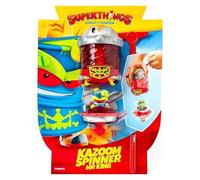 SUPERTHINGS KAZOOM Power - Kazoom Spinner - Mr King - Comprend 1 Capsule Kazoom, 1 toupie Kazoom et 1 Bande.