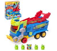 SUPERTHINGS KAZOOM Power - Mr. King Truck - Camion Mr King de la série TV Kazoom Power - Contient 1 Mr King Truck, 1 Mr King Exclusif, 4 Robotoxics, 1 Déclencheur et 3 projectiles