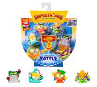 SUPERTHINGS Les Super HÉROS DE Kaboom City Battle - Pack 5. Contient 5 Superthings (Dont 1 Figurine Surprise et 1 Silver Captain). Pack 4 sur 6.
