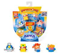 SUPERTHINGS Les Super HÉROS DE Kaboom City Battle - Pack 5. Contient 5 Superthings (Dont 1 Figurine Surprise et 1 Silver Captain). Pack 1 sur 6