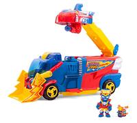 SUPERTHINGS Rescue Truck - SuperThings Rescue Truck with an extendable Ladder and a Detachable Rescue Ship. Includes 1 Exclusive Kazoom Kid and 1 Exclusive SuperThing. with Lights and Sound Effects