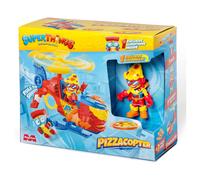 Superthings S - Set de Jeux 1x8 Pizzacopter Inclus 1 Kazoom Enfant & 1 Neuf
