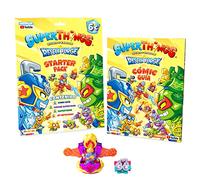 SUPERTHINGS RIVALS OF KABOOM Superthig efecto Cromado + 1 Rescue Jet Metalizado Magazine SuperThings Force, PST10S112SP00, Multicolore, Moyen