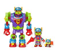 SUPERTHINGS Superbot Fury Storm - Robot articulé avec Accessoires de Combat, 1 Kazoom Kid et 1 SuperThing exclusifs