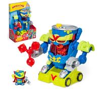 SUPERTHINGS - Ultra Striker Mr King. Robot Issu de la série animée Superthings: Les Super Héros de Kaboom City. Contient 1 Figure et 1 Poupée Exclusif