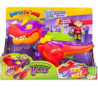 Superthings V-Rex Superdino Articulated Villain Dinosaur With Lights & Sound