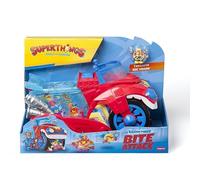 SUPERTHINGS - Bite Attack - Véhicule Bite Attack de Doc Vroom de la série TV SuperThings Kazoom Power - Contient 1 véhicule Bite Attack, 1 Doc Vroom Exclusif, 1 Prison Amovible