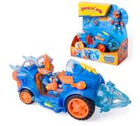 SUPERTHINGS KAZOOM Power - Combat Vehicle Kid Kazoom. Véhicule de Combat Kid Kazoom de la série TV « Kazoom Power ». Contient 1 véhicule de Combat, 1 Kid Kazoom Exclusif, 1 Arme et 1 Accessoire
