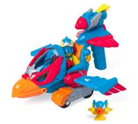 SUPERTHINGS Wild Eagle - Avion Aigle des SuperThings Comprend 1 Wild Kid et 1 Wild SuperThing héros exclusifs. Déclencheur et déclencheur pour Ouvrir Le pic de l'avion Aigle et capturer Les méchants